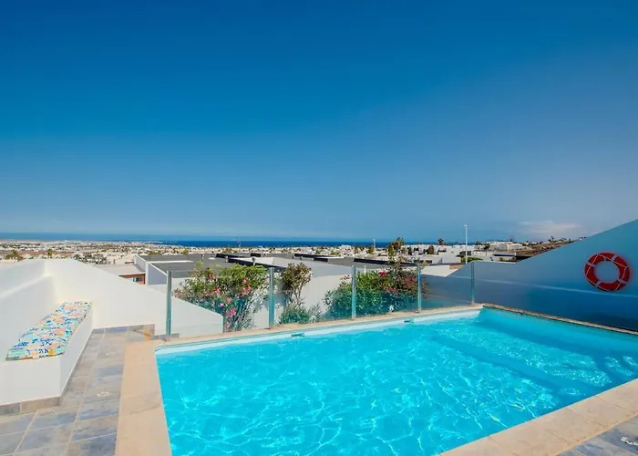 Casa Serena Panoramic Views, Ac And Pool Playa Blanca (Lanzarote)